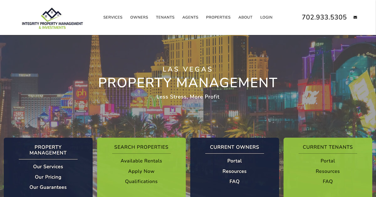 Integrity Property Management and Investments cover